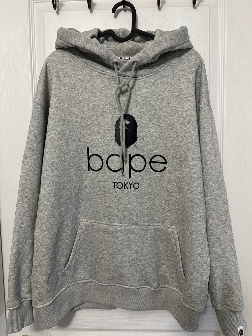 Bape grey hoodie - medium